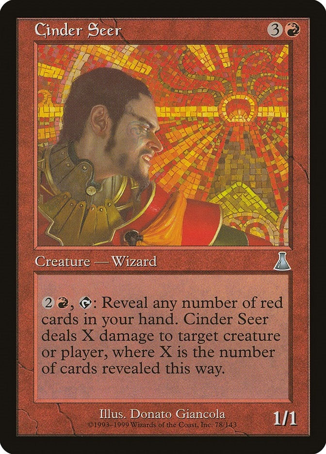 Cinder Seer (78) [UDS] - MTG Single