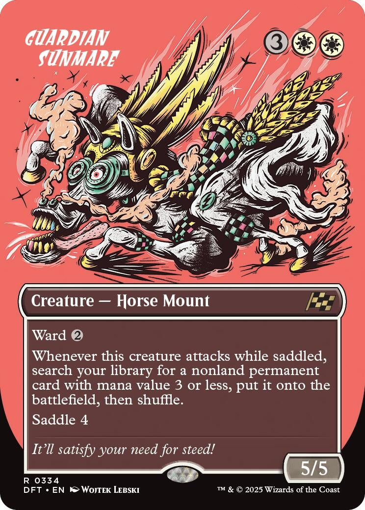 Image for Guardian Sunmare (Borderless) (334) [Aetherdrift]
