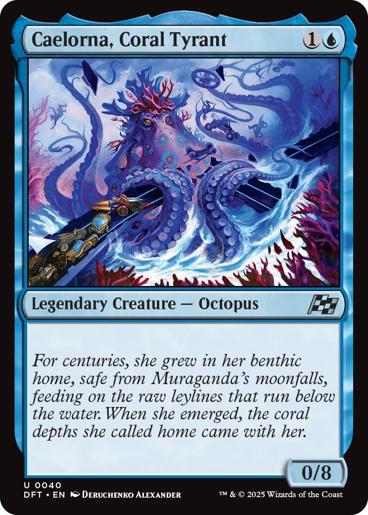 Image for Caelorna, Coral Tyrant (40) [Aetherdrift]