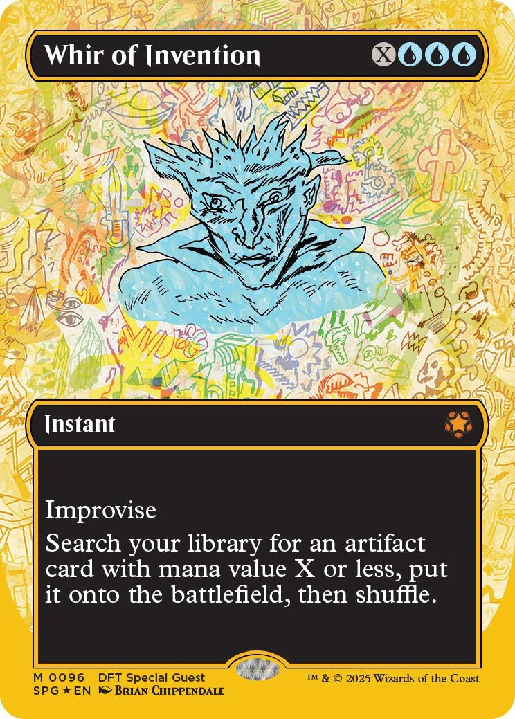 Image for Whir of Invention (Borderless) (First-Place Foil) (96) [Special Guests]