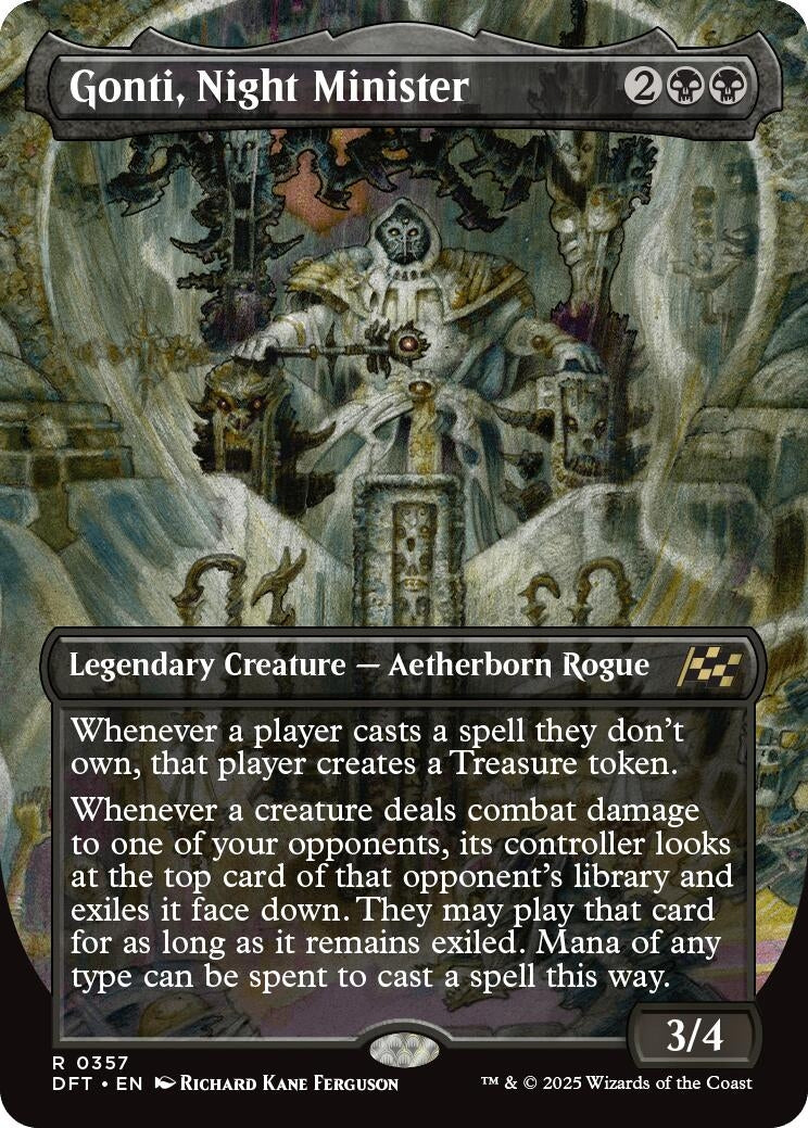 Image for Gonti, Night Minister (Borderless) (357) [Aetherdrift]