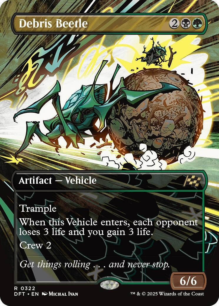 Image for Debris Beetle (Borderless) (322) [Aetherdrift]