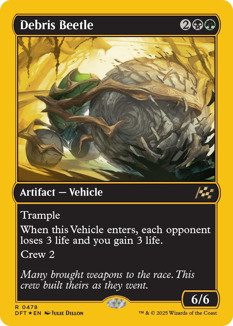 Image for Debris Beetle (First-Place Foil) (478) [Aetherdrift]