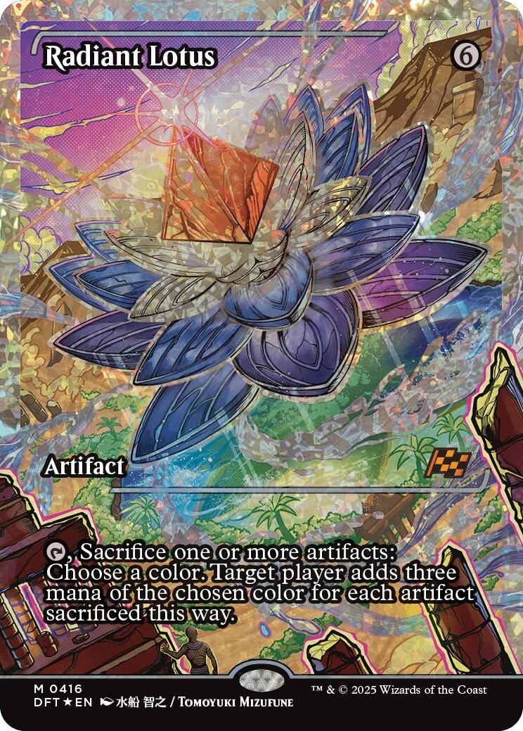 Image for Radiant Lotus (Showcase) (Fracture Foil) (416) [Aetherdrift]