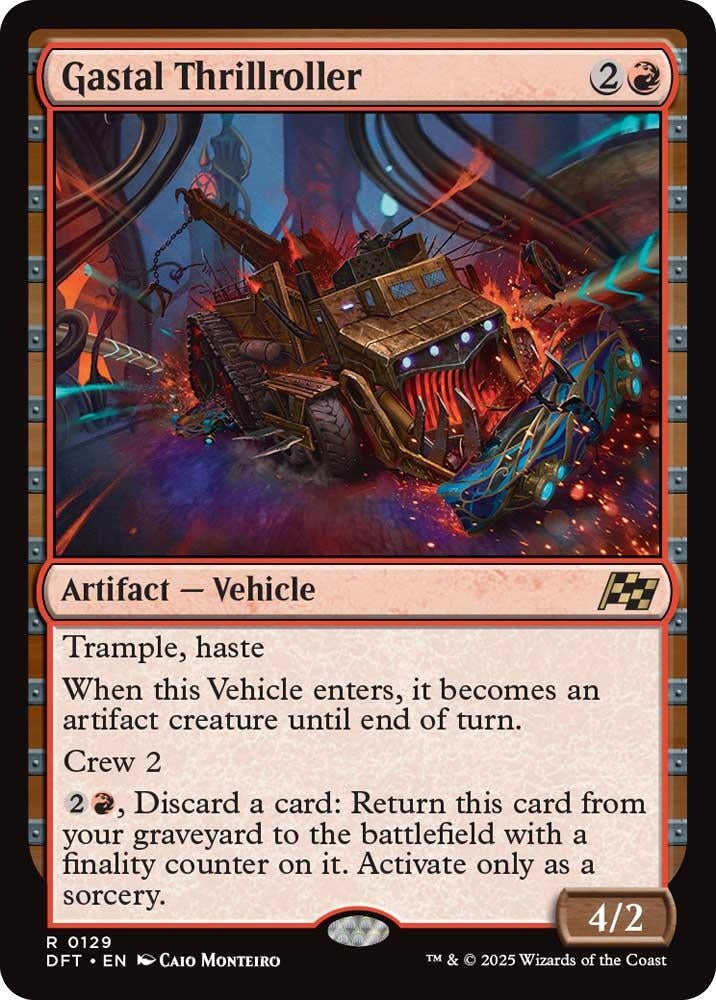 Image for Gastal Thrillroller (129) [Aetherdrift]