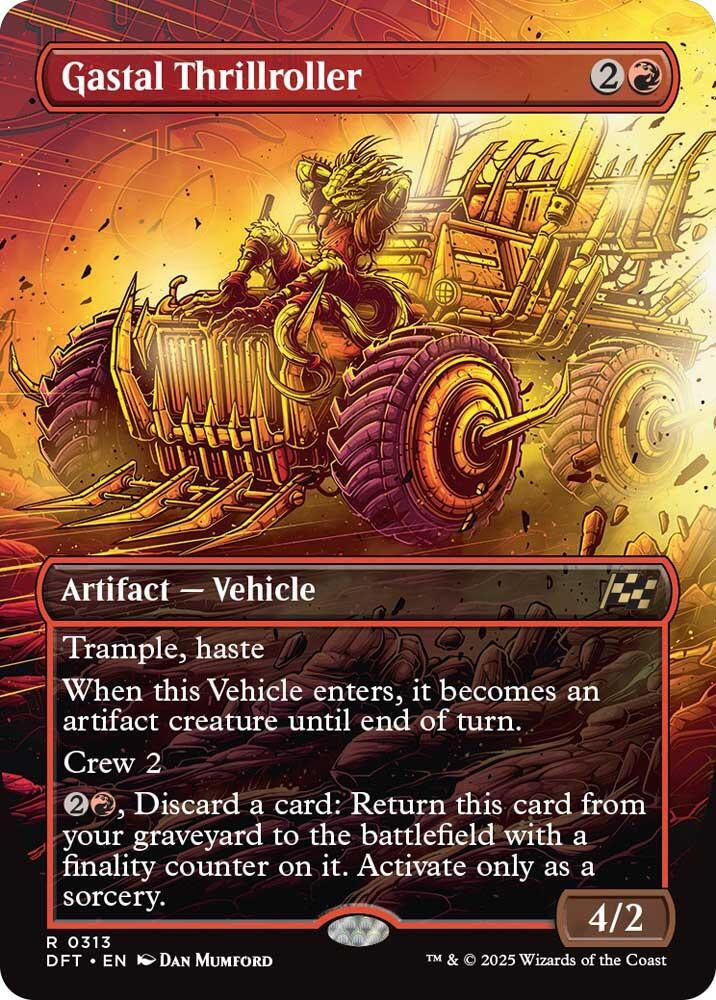 Image for Gastal Thrillroller (Borderless) (313) [Aetherdrift]