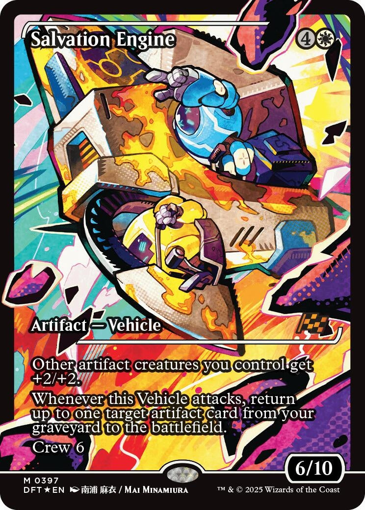 Image for Salvation Engine (Showcase) (397) [Aetherdrift]