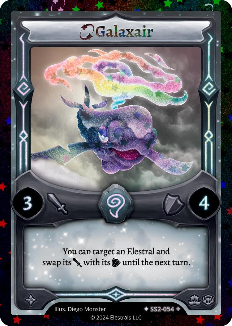 Image for Galaxair (Stellar) (SS2-054) (Shattered Stars Chapter 2 [SS2]) - Elestrals