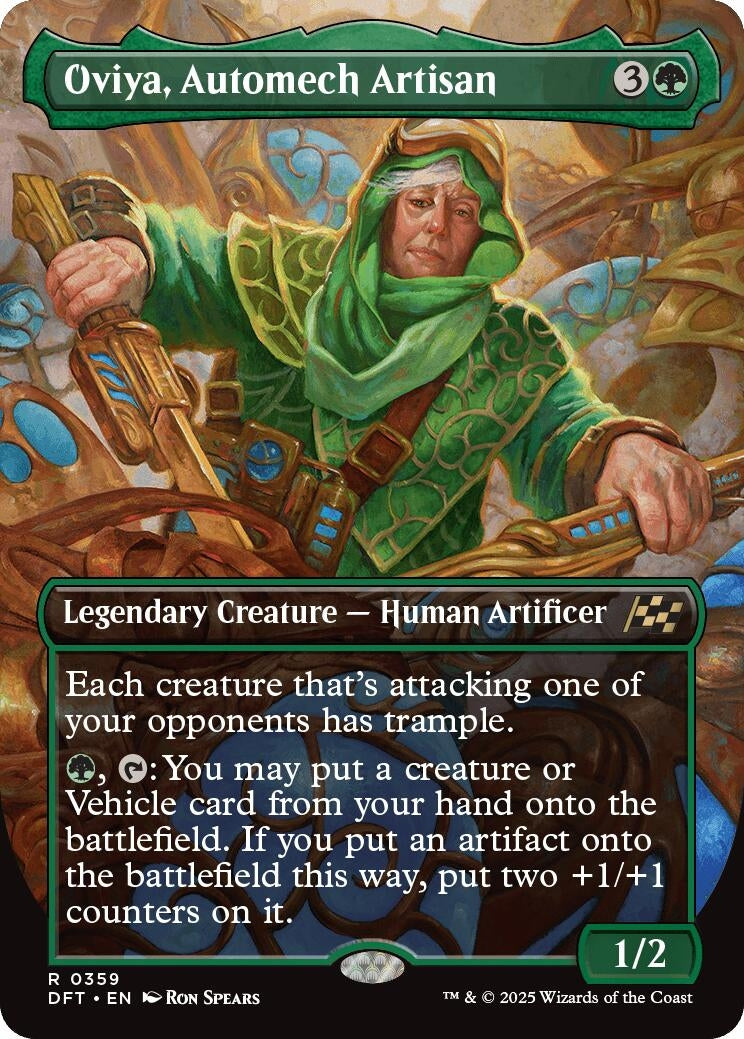 Image for Oviya, Automech Artisan (Borderless) (359) [Aetherdrift]
