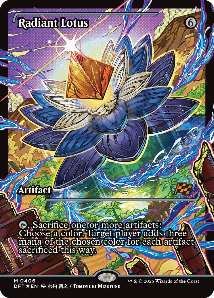 Image for Radiant Lotus (Showcase) (406) [Aetherdrift]