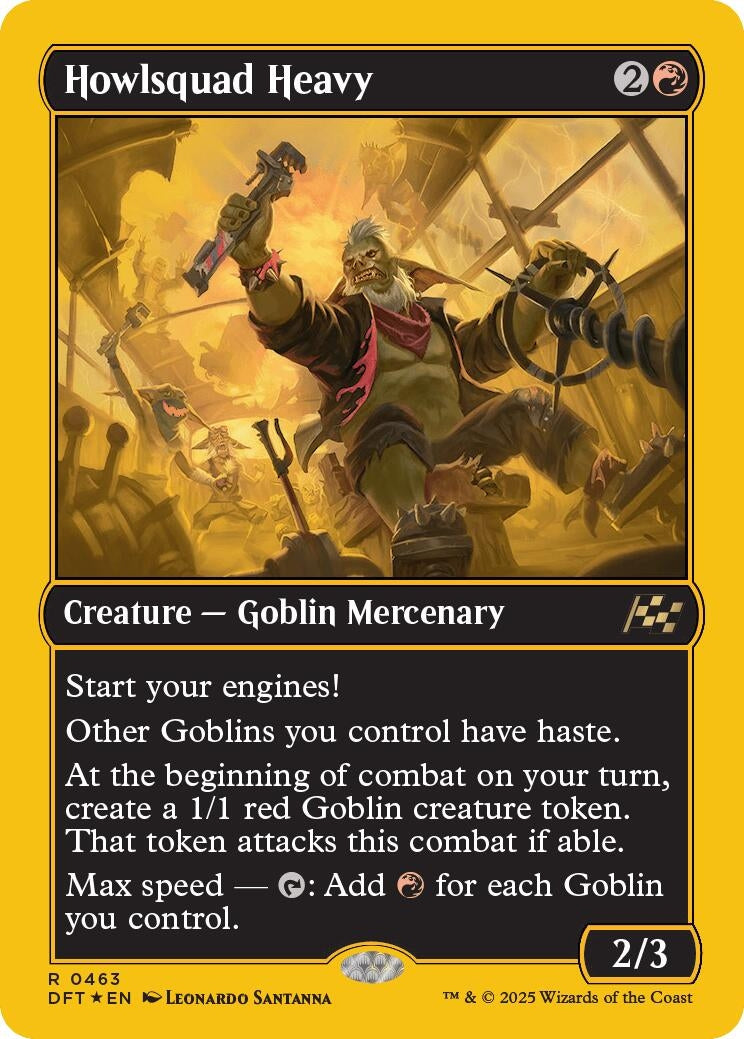 Image for Howlsquad Heavy (First-Place Foil) (463) [Aetherdrift]