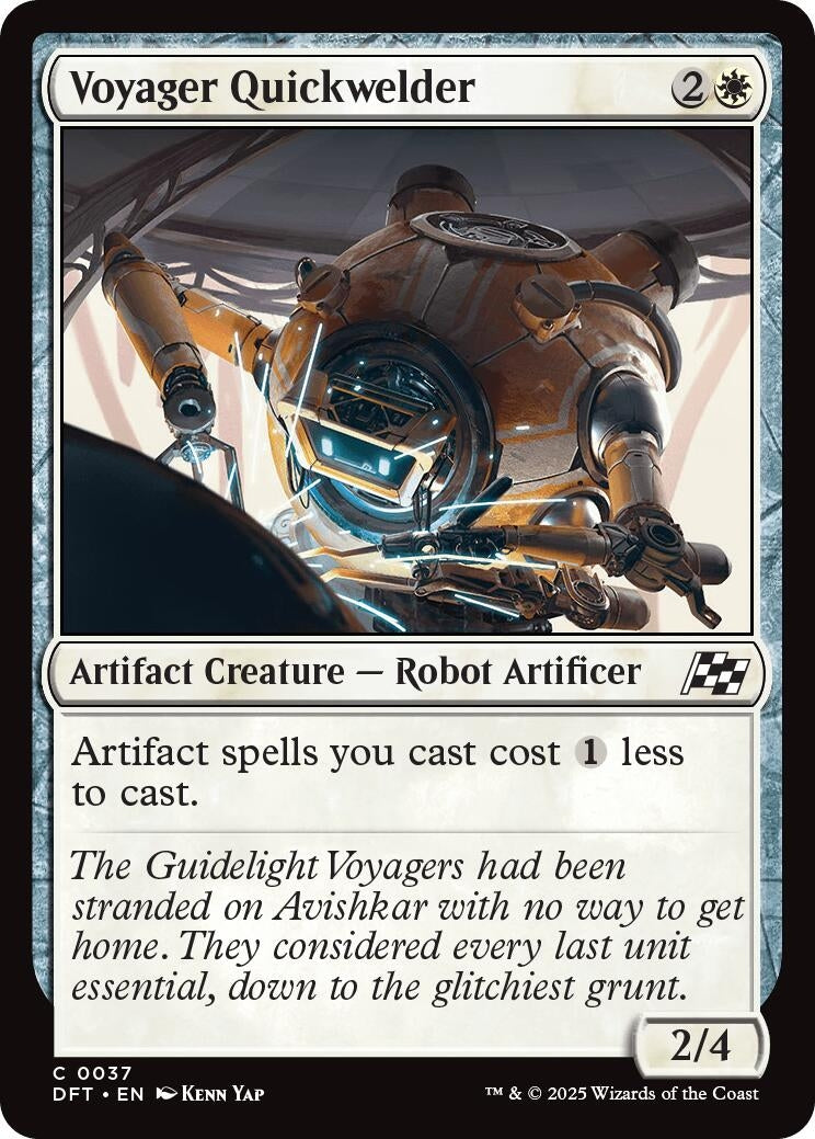 Image for Voyager Quickwelder (37) (Aetherdrift) - Magic: The Gathering