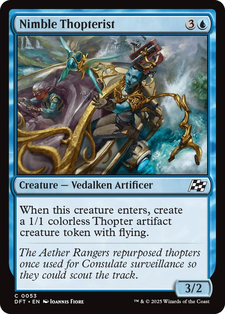 Image for Nimble Thopterist (53) [Aetherdrift]