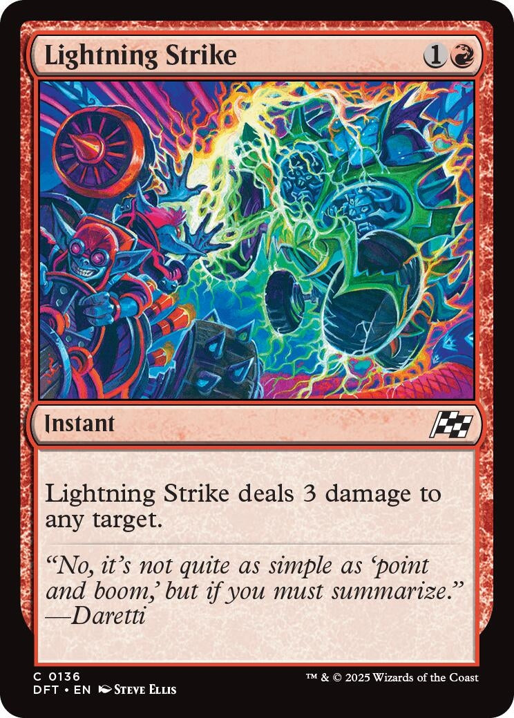 Image for Lightning Strike (136) [Aetherdrift]