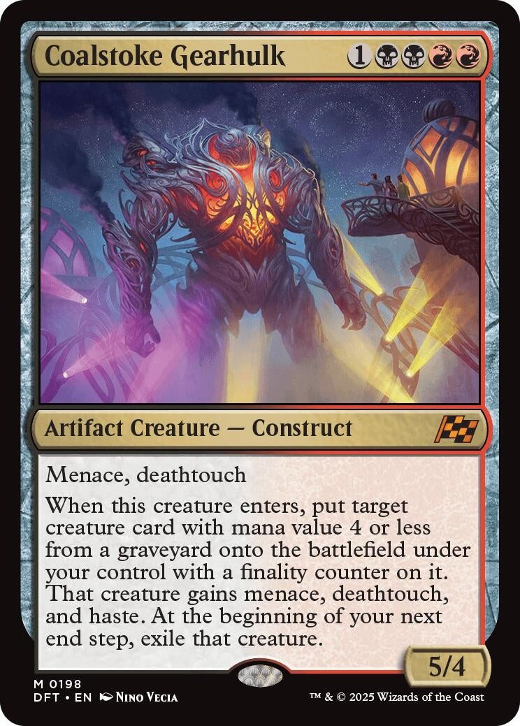 Image for Coalstoke Gearhulk (198) [Aetherdrift]