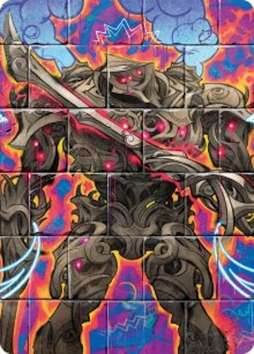 Image for Coalstoke Gearhulk Art Card (54) (Art Series: Aetherdrift) - Magic: The Gathering