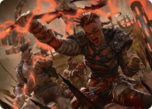 Image for Far Fortune, End Boss Art Card (11/54) (11) (Art Series: Aetherdrift) - Magic: The Gathering