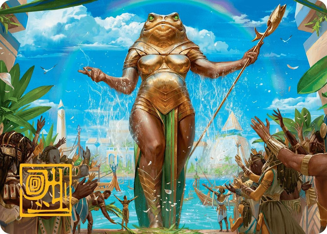 Image for Sab-Sunen, Luxa Embodied Art Card (Gold-Stamped Signature) (33) (Art Series: Aetherdrift) - Magic: The Gathering