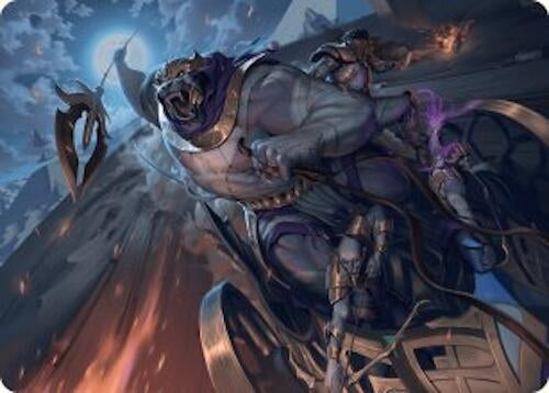 Image for Zahur, Glory's Past Art Card (10) (Art Series: Aetherdrift) - Magic: The Gathering