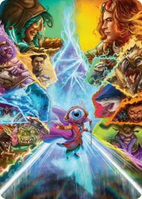 Image for Start Your Engines! Art Card (5) (Art Series: Aetherdrift) - Magic: The Gathering