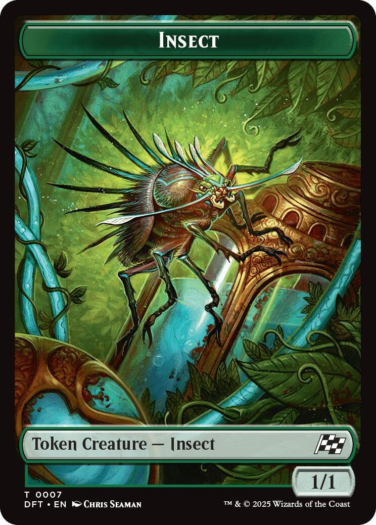 Image for Insect // Elephant Double-Sided Token (7 // 6) [Aetherdrift]