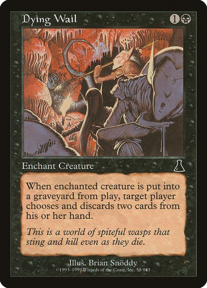 Dying Wail (58) [UDS] - MTG Single