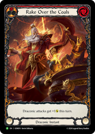 Image for Rake Over the Coals (Red) (GEM019) (GEM Pack 1) - Flesh and Blood TCG