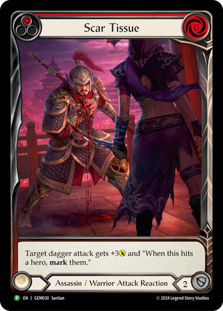 Image for Scar Tissue (Red) (GEM030) (GEM Pack 1) - Flesh and Blood TCG