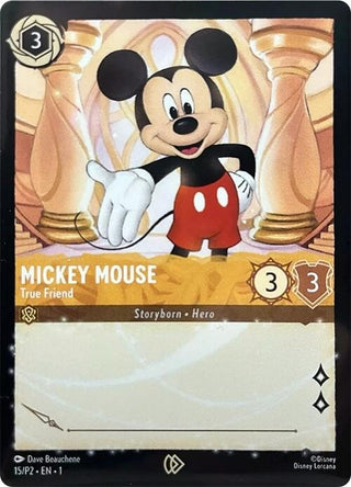 Image for Mickey Mouse - True Friend (15) [Disney Lorcana Promo Cards] - Disney Lorcana