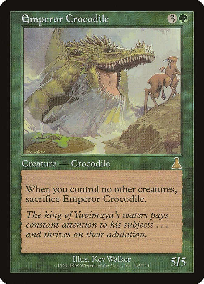 Emperor Crocodile (105) [UDS] - MTG Single