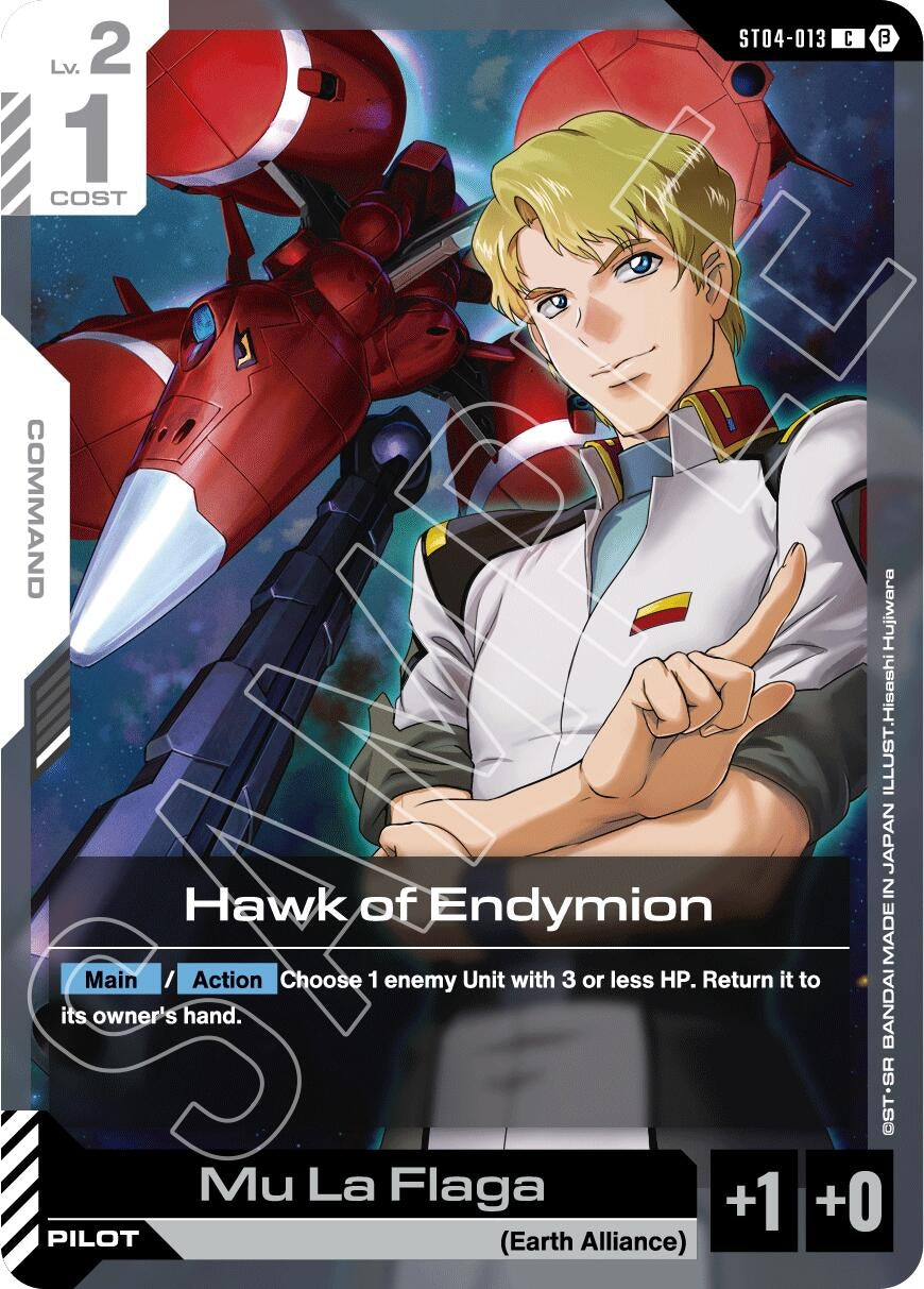 Image for Hawk of Endymion (ST04-013) (Edition Beta) - Gundam Card Game