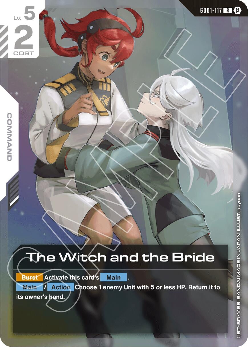 Image for The Witch and the Bride (GD01-117) (Edition Beta) - Gundam Card Game