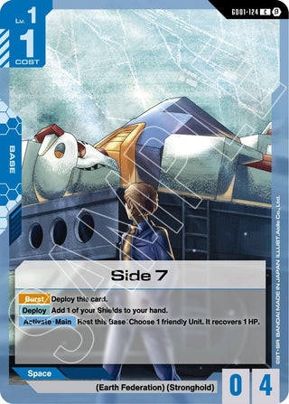 Image for Side 7 (GD01-124) (Edition Beta) - Gundam Card Game