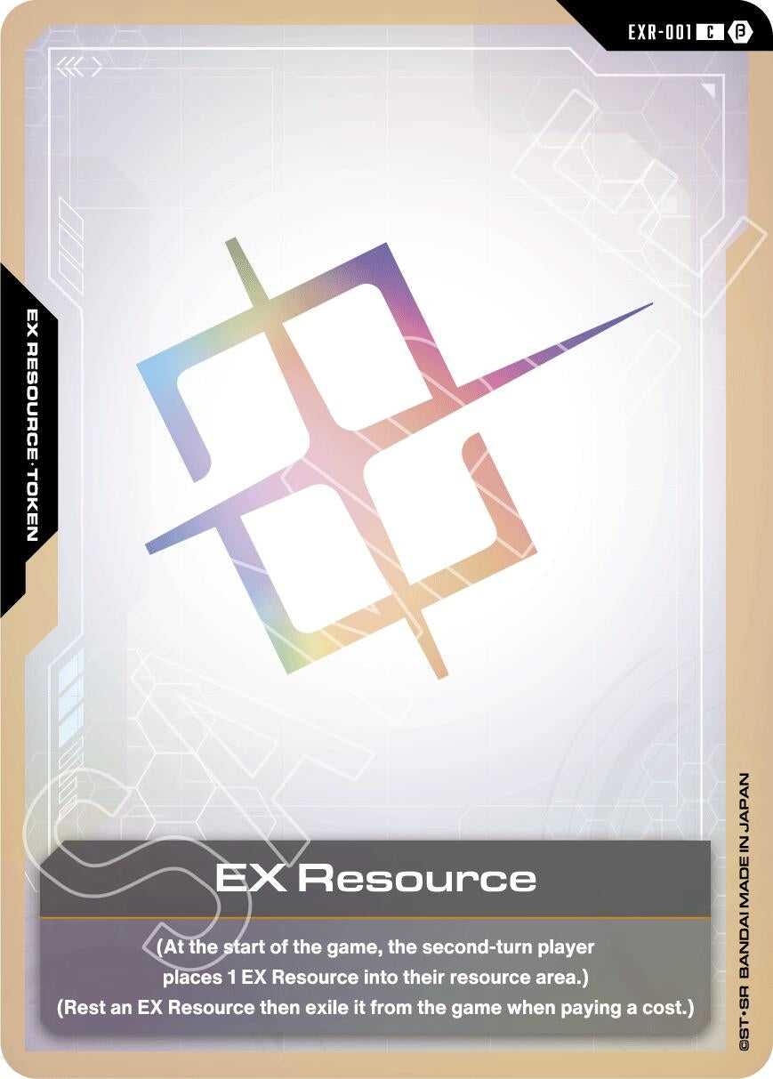 Image for EX Resource (EXR-001) (Edition Beta) - Gundam Card Game