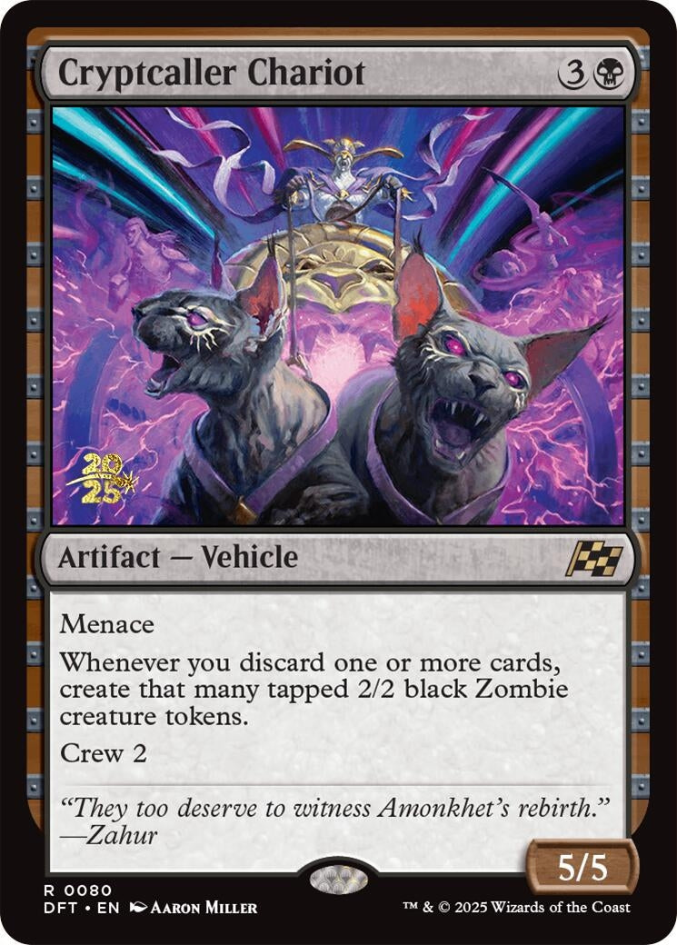 Image for Cryptcaller Chariot (80) (Prerelease Cards) - Magic: The Gathering