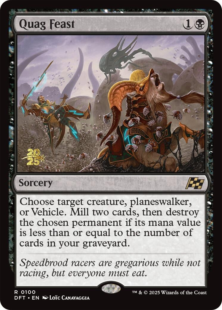 Image for Quag Feast (100) (Prerelease Cards) - Magic: The Gathering