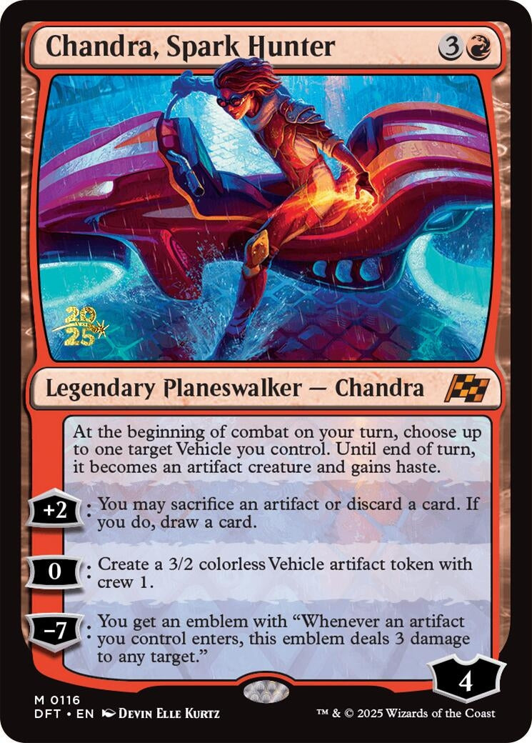 Image for Chandra, Spark Hunter (116) (Prerelease Cards) - Magic: The Gathering