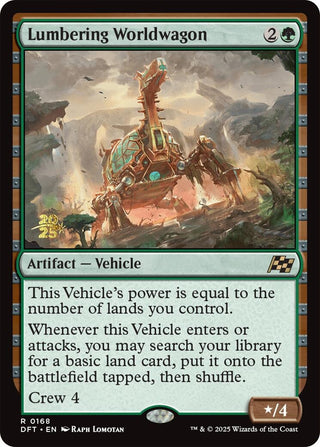Image for Lumbering Worldwagon (168) (Prerelease Cards) - Magic: The Gathering