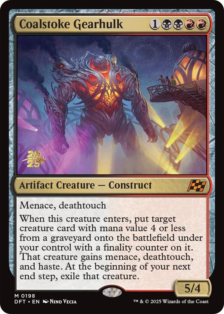 Image for Coalstoke Gearhulk (198) (Prerelease Cards) - Magic: The Gathering