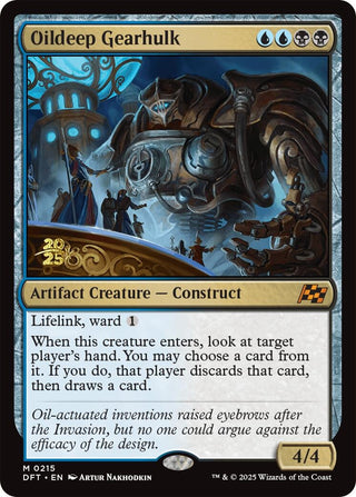 Image for Oildeep Gearhulk (215) (Prerelease Cards) - Magic: The Gathering