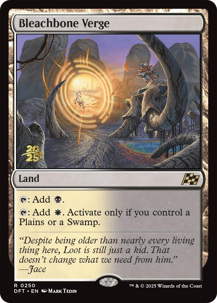 Image for Bleachbone Verge (250) (Prerelease Cards) - Magic: The Gathering