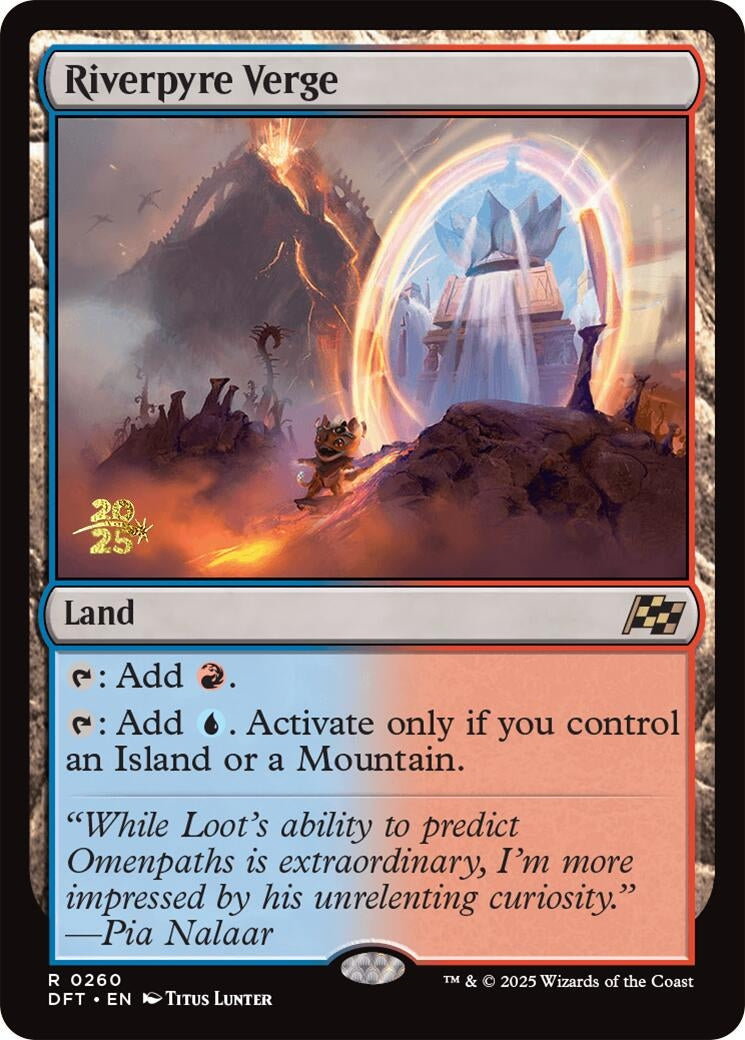 Image for Riverpyre Verge (260) (Prerelease Cards) - Magic: The Gathering