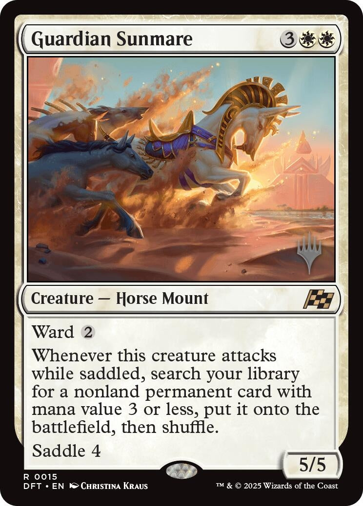Image for Guardian Sunmare (15) (Promo Pack: Aetherdrift) - Magic: The Gathering