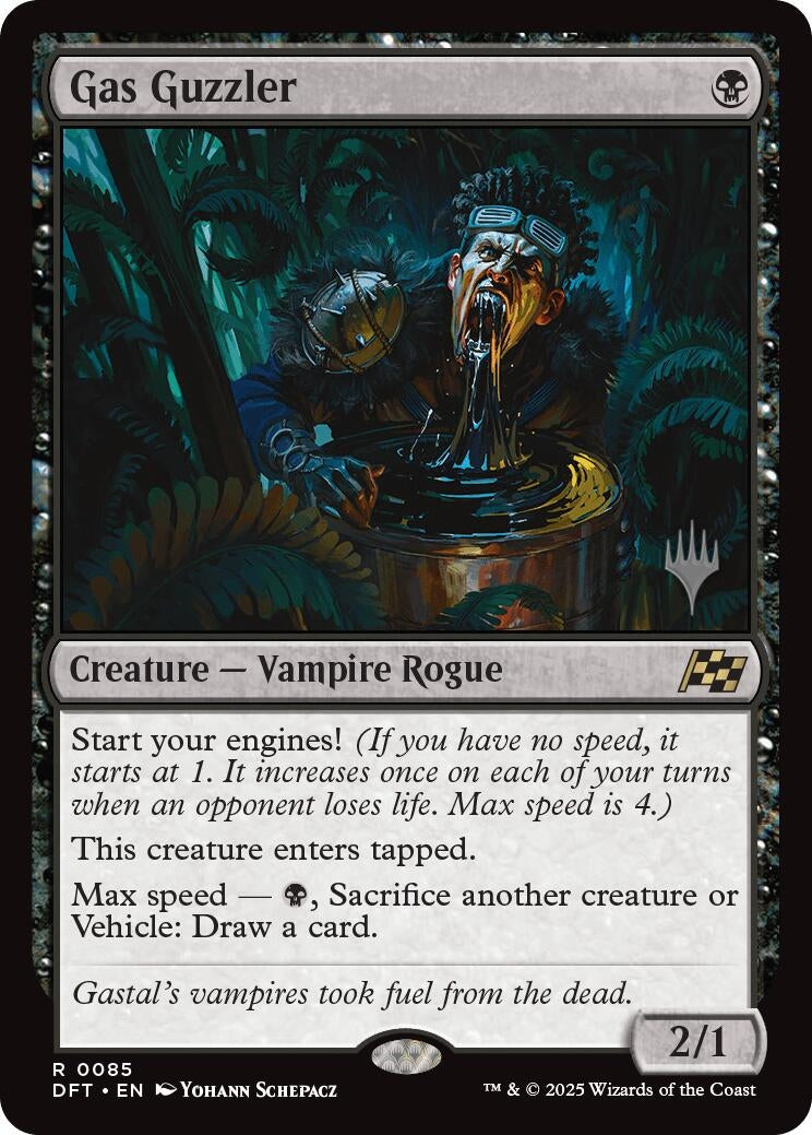 Image for Gas Guzzler (85) (Promo Pack: Aetherdrift) - Magic: The Gathering