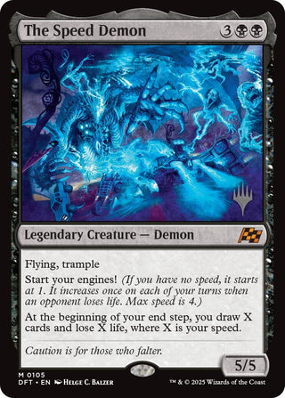 Image for The Speed Demon (105) (Promo Pack: Aetherdrift) - Magic: The Gathering