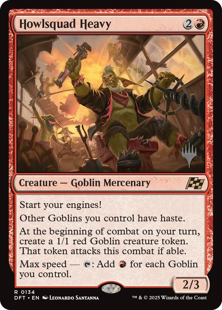 Image for Howlsquad Heavy (134) (Promo Pack: Aetherdrift) - Magic: The Gathering