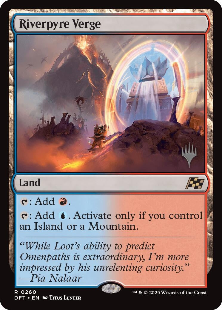 Image for Riverpyre Verge (260) (Promo Pack: Aetherdrift) - Magic: The Gathering