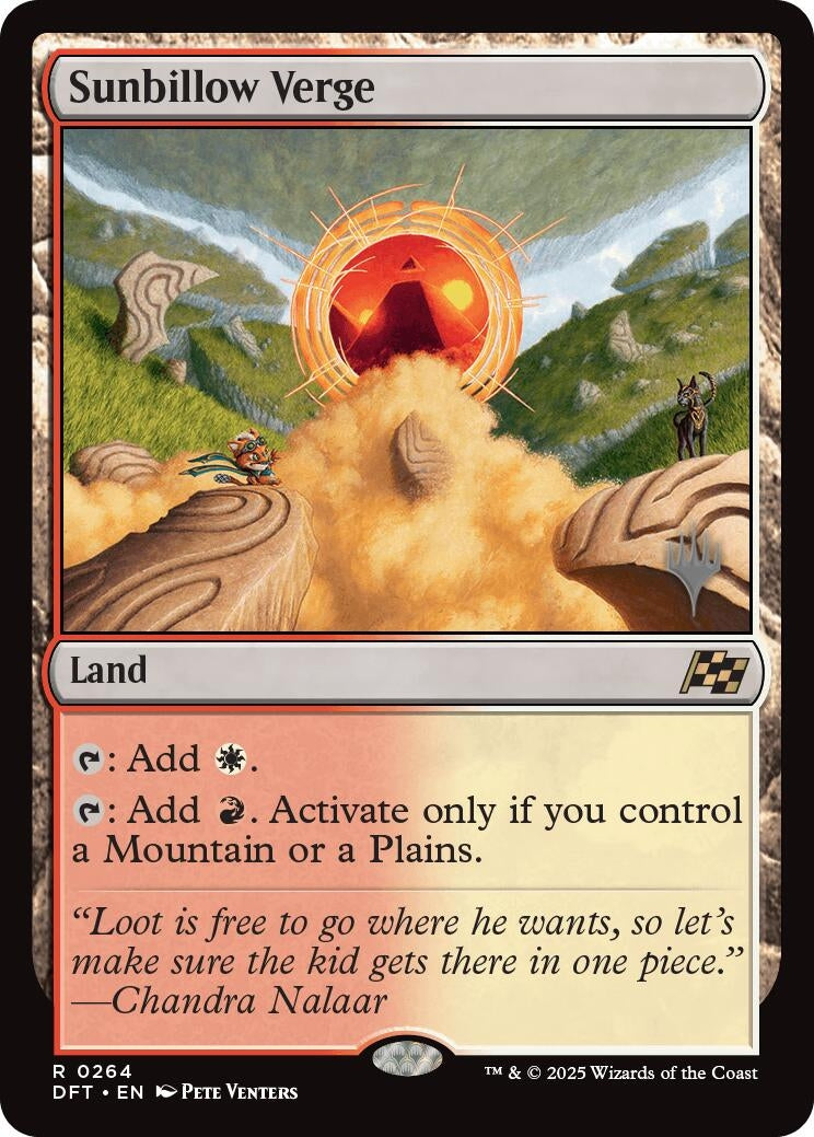 Image for Sunbillow Verge (264) (Promo Pack: Aetherdrift) - Magic: The Gathering