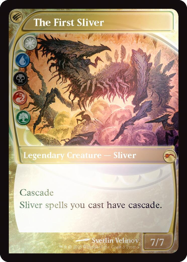 Image for The First Sliver (Future Sight) (3) (Secret Lair Drop Series) - Magic: The Gathering