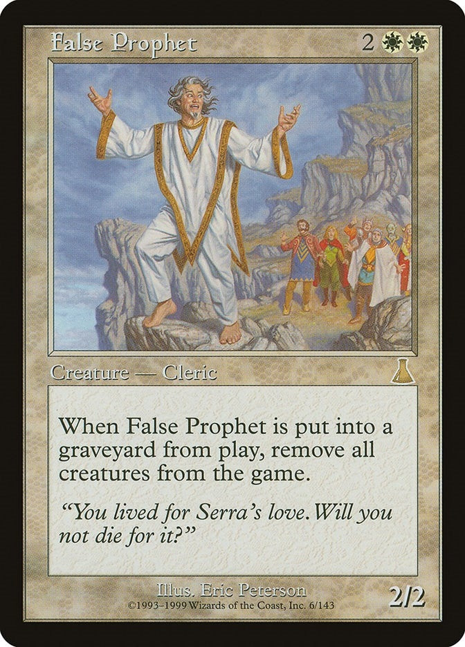 False Prophet (6) [UDS] - MTG Single